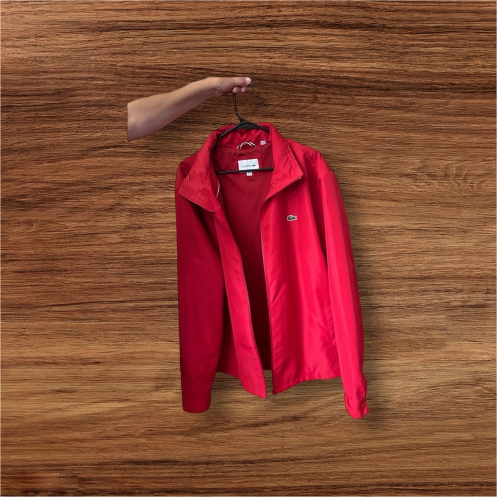 Red Lacoste 3x Men Jacket - image 2